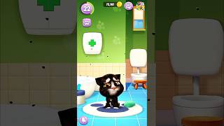 Cat Videos  Tom Control Toilet 🪠  juniortom shortvideos tom cat [upl. by Lunneta718]