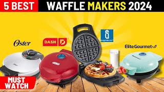 The Best Waffle Makers of 2024 [upl. by Enihpets]