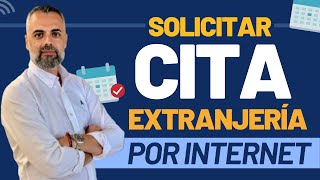 🤔 ¿Cómo pedir cita en extranjería por Internet 🖥 [upl. by Riay974]