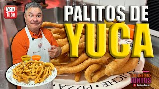 Como hacer PALITOS DE YUCA ✅💯 [upl. by Ambrosane]