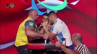 Petro Kychuk 110 kg Left World Armwrestling Championship 2022 [upl. by Naam]