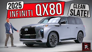 The 2025 Infiniti QX80 Autograph Is The LongAwaited Redesign Of A Flagship Luxury SUV [upl. by Nelia]