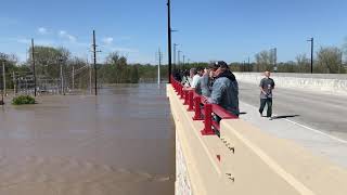 Downtown Midland experiences major flooding [upl. by Slocum]