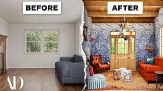 3 Interior Designers Transform The Same Cozy Living Room  Space Savers  Architectural Digest [upl. by Jehovah193]