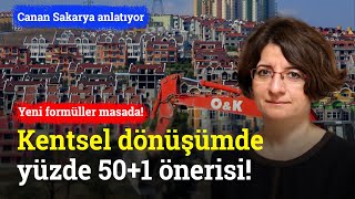 Kentsel Dönüşümde Yüzde 501 Önerisi  Canan Sakarya [upl. by Essex404]