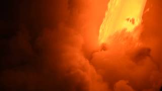 Kilauea volcanos fire hose triggers violent littoral explosions [upl. by Eilac287]