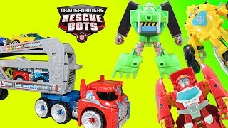 Transformers Rescue Bots Optimus Prime Rescue Trailer Brings the Best Surprise Magic [upl. by Nerret]