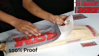 How to make cricket🏏 bat stickers and handle grip at home [upl. by Atinit]