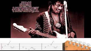 Day Tripper Jimmi Hendrix  Guitar Tab [upl. by Zoa896]