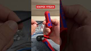 Knipex 975314  SelfAdjusting Crimping Plier poseidwntech knipex electriciantools crimpingtool [upl. by Beatrix]