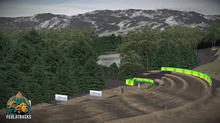 MX BIKES  Triple Crown Series RD4  Walton Raceway [upl. by Lyrehs]