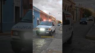 Ambulancia 5 de Alfa Medical respondiendo en Mérida [upl. by Llehcal]