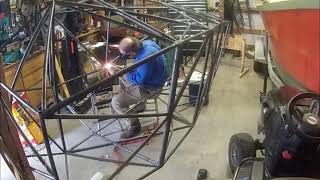 Wag Aero 22 fuselage welding [upl. by Aneis]