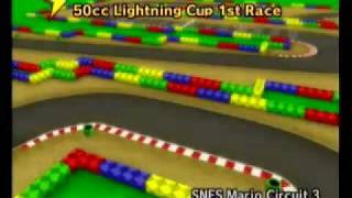 Mario Kart Wii Music  SNES Mario Circuit 3 [upl. by Hamian411]