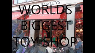 HAMLEYS TOY SHOP at Christmas 2023 PT 12 [upl. by Corie993]