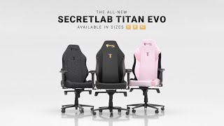 Secretlab TITAN Evo Features Showcase [upl. by Anyek987]