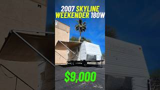 Have You Ever Seen A RV Bathtub Like This One In The 2007 Skyline Weekender 180W shorts rv [upl. by Yessak]