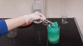 Synthesis of Nickel Carbonate SHORT HD [upl. by Anatnahs]