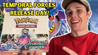 Temporal Forces Pokemon Card Opening on Release Day [upl. by Diraj]