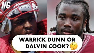 Best FSU RB Warrick Dunn or Dalvin Cook [upl. by Byers530]