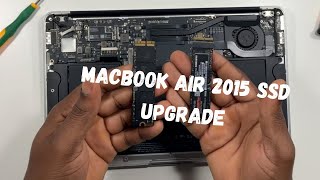 2015 MacBook Air SSD Upgrade MacBook Air 11” A1465 amp MacBook Air 13” A1466 Mid 20132017 [upl. by Rombert]