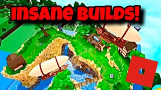 Insane Builds in BABFT  Roblox Build a Boat for Treasure [upl. by Yssak]