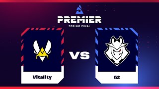 Vitality проти G2  BLAST Premier Spring Final 2024 [upl. by Eeramit486]