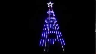 God Bless the USA and Armed Forces Medley  12 CCR SuperStar Light Display Allen TX [upl. by Ross738]