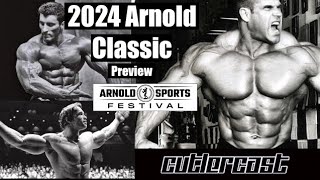 105  Jay Cutler amp Milos Sarcev preview 2024 Arnold Classic  Cutler Cast [upl. by Kinimod]