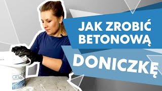 Jak zrobić betonową doniczkę Beton architektoniczny Inspiracje DIY  Concrete planter [upl. by Cacia]