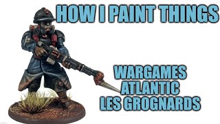 Wargames Atlantics Les Grognards  How I Paint Things [upl. by Nylaf]