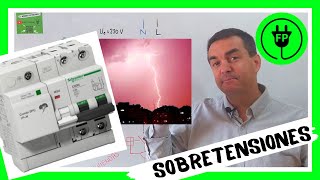 23 PROTECCIÓN frente a ⚡SOBRETENSIONES⚡ permanentes y transitorias combinado con IGA [upl. by Atinav]