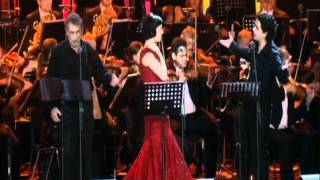 Dein ist mein ganzes hertz  Plácido Domingo  Anna Netrebko  Rolando Villazon [upl. by Eelac]