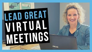 How to Run a Virtual Meeting BEST PRACTICES [upl. by Jeromy7]