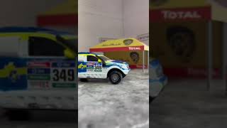 Rally Dakar podium Diorama model Scale 143 scalemodel Dakar diorama Shorts modelling hobby [upl. by Reece]