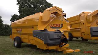 Castor R  Pailleuses Distributrice  Feeder Straw Blower  Lucas G [upl. by Anuahs]