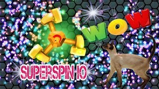 GOLD SPINNER FIDGET GAME SUPERSPIN IO I IN TOP 1 PLACE [upl. by Riocard]