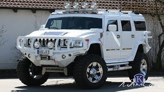 Hummer H2 Minotaurus Supercharger quotMONSTER TRUCKquot  1Ausfahrt [upl. by Nangem]