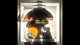 Nightheart edit  warriorcats shortfeed edit fypシ゚ nightheart sparkpelt larksong cat [upl. by Corvin]