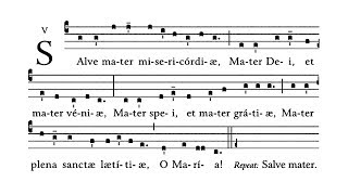 Salve Mater misericordiae [upl. by Atinuj]