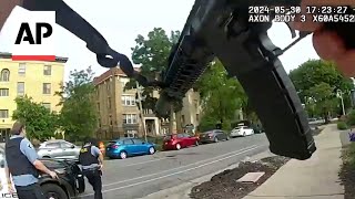 Bodycamera video captures fatal ambush of Minneapolis police officer [upl. by Mariano]