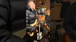 Get Lucky daftpunk getlucky bassguitar viraltalent guitar musiccover band indie [upl. by Gronseth232]