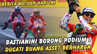 ENEA BASTIANINI BORONG PODIUM 1 DI MOTOGP INGGRIS DUCATI BUANG ASSET BERHARGA [upl. by Suoirrad]