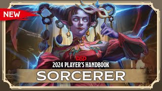 New Sorcerer  2024 Players Handbook  DampD [upl. by Halihs]