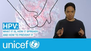 What is HPV or the Human Papillomavirus  UNICEF [upl. by Marigolda]