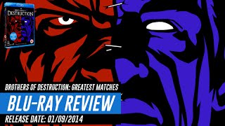 WWE Brothers of Destruction Greatest Matches Blu Ray Review [upl. by Laundes696]