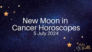 Horoscopes for the New Moon in Cancer What to expect the next 2 weeks newmoonincancer [upl. by Coriss960]