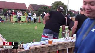 MČR KUBB 24 Nový Ples Semifinále 6v6  KNS VS Husinec KUBB [upl. by Arriaet]