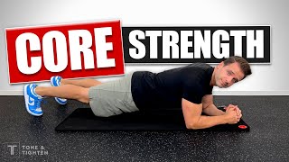 COMPLETE Core Strengthening In Just 10 Minutes FollowAlong Workout [upl. by Adianez818]