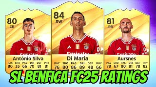 ‘SL BENFICA’ EAFC 25 RATINGS ftDi María António Silva Aursnes amp More FIFA 25 Ratings [upl. by Einalem]